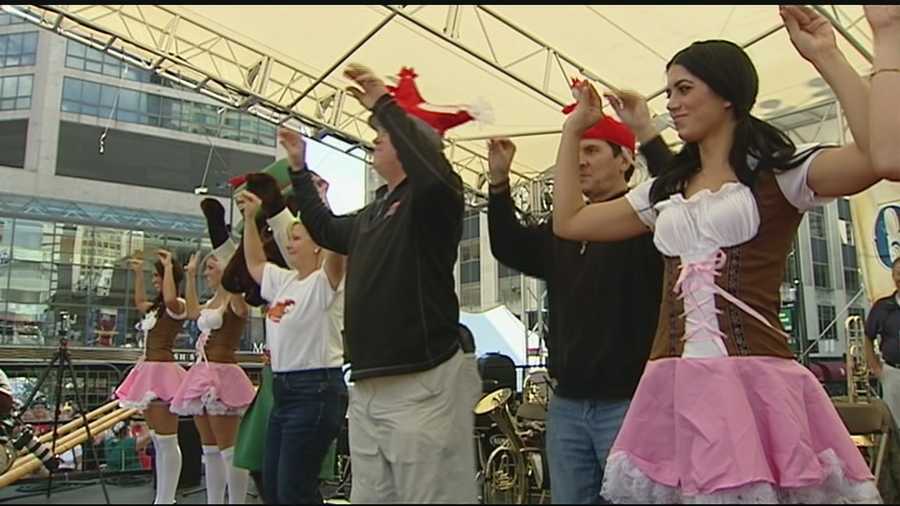 Cincinnati police say they will increase patrols to keep downtown visitors safe during the annual Oktoberfest party.
