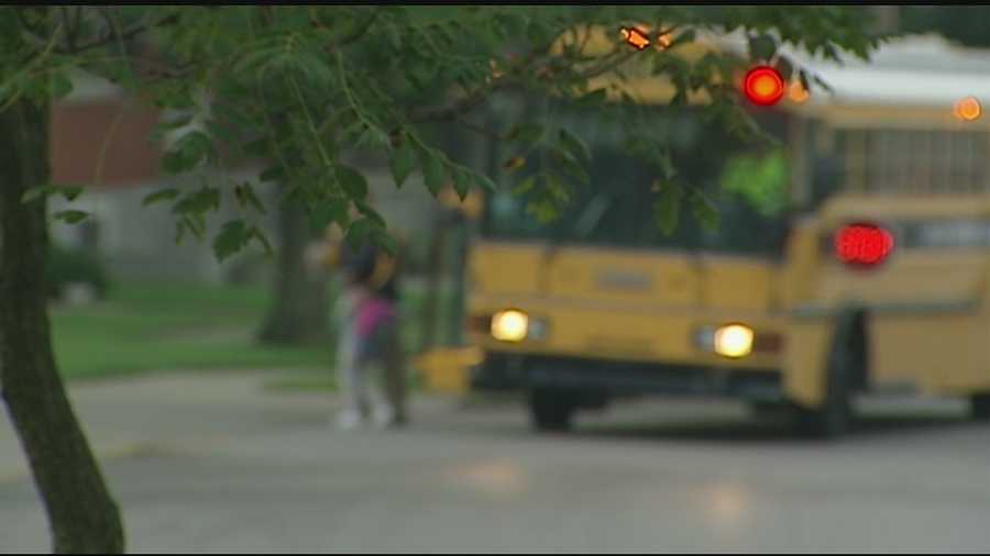 Parents received a letter from the school on Tuesday outlining the incident, where three students were walking from Latonia Terrace to the school when they say a man tried to grab on of them.