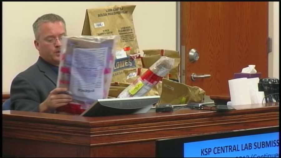 David Dooley watched as dozens of bags of evidence were opened, but jurors were left to decide if what the evidence doesn’t show is as important as what it does.
