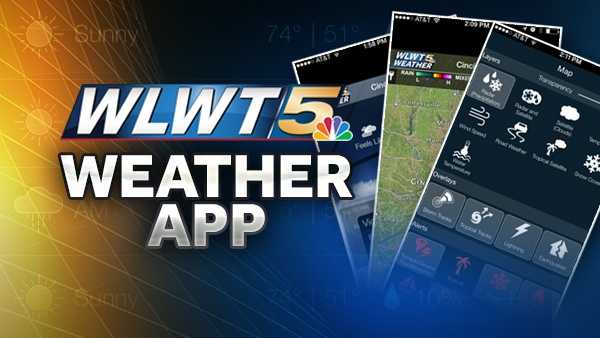 Download the free WLWT Weather App for iPhone! Get the Tri-State's most accurate forecast in the palm of your hand, wherever you are, whenever you want it! From Severe Weather Alerts to School/Business Closings, it keeps you up to date with all things weather! Find the WLWT Weather App by searching WLWT in your iPhone's app store or click here to download.