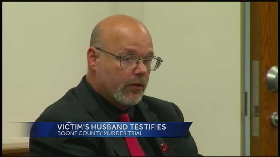 It was a tough day in court Friday as Michelle Mockbee's husband took the stand in the case against the man charged in her death.