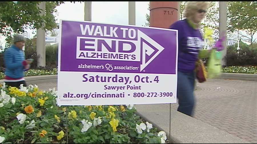 The Walk to End Alzheimer's course was only three miles, but organizers hope the the money raised will go a long way on the journey toward beating this debilitating disease.