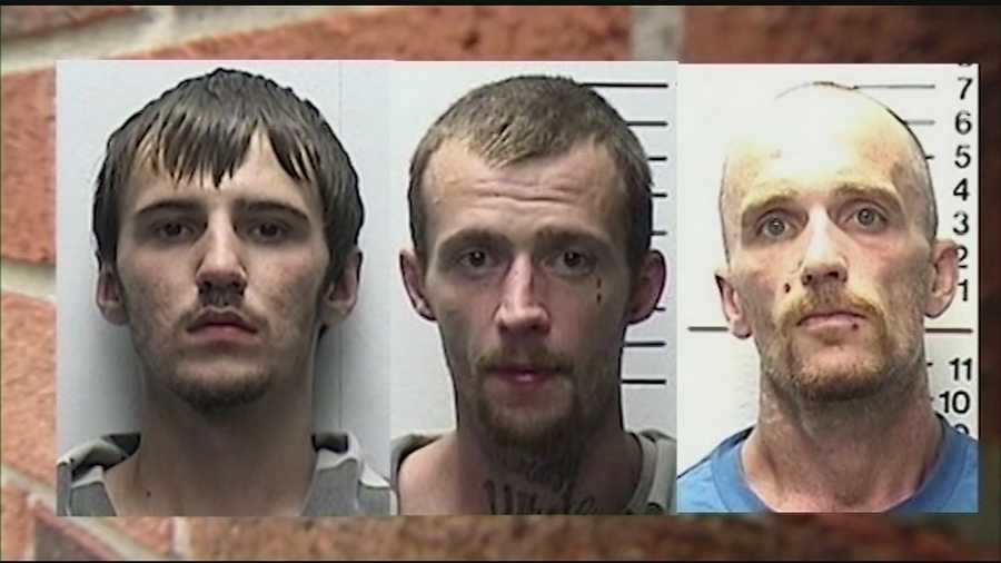 Kyle Peck and Russell Bumgardner each face aggravated burglary and felonious assault charges. They each had their bond set at $120,000.