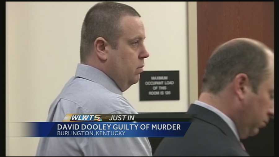 A jury found David Dooley guilty of murder and tampering with evidence, but not guilty of kidnapping.