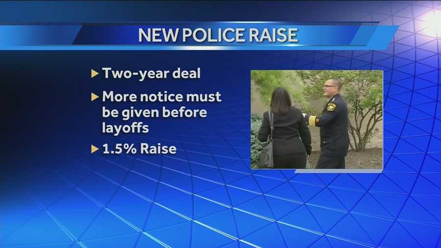 A Cincinnati City Council committee has agreed on a tentative new two-year contract with police officers.