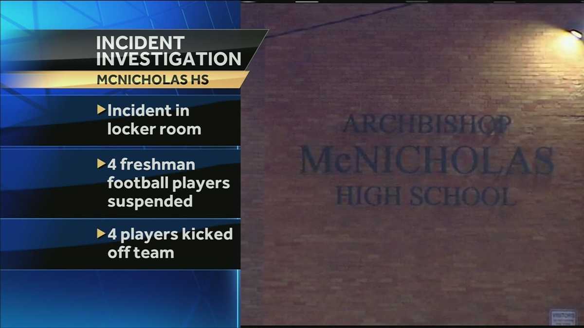 Police investigate 'questionable locker room behavior' at McNicholas HS