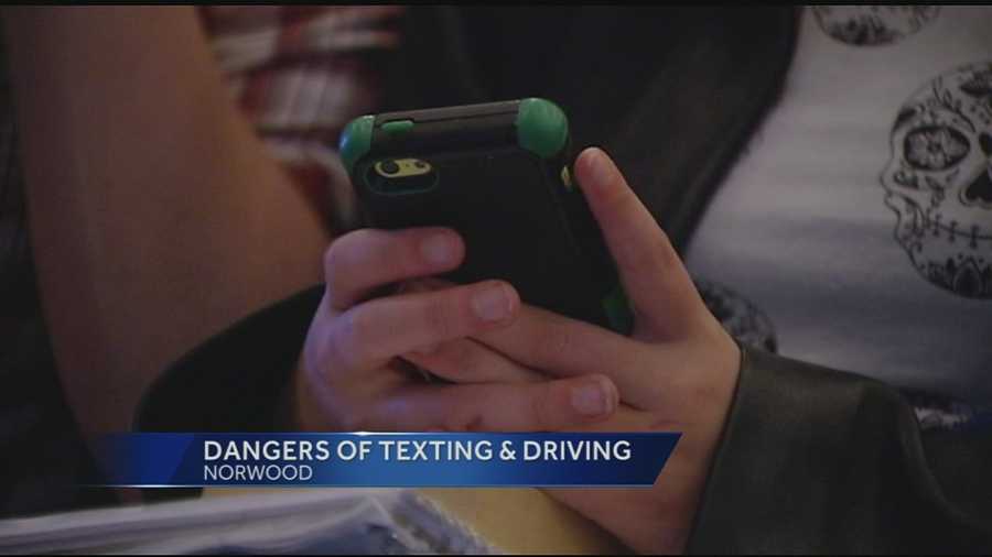 Traffic crashes are the leading cause of death for teenagers across the country, and many can be prevented. Norwood High School students spent Friday morning learning about the dangers of distracted driving.