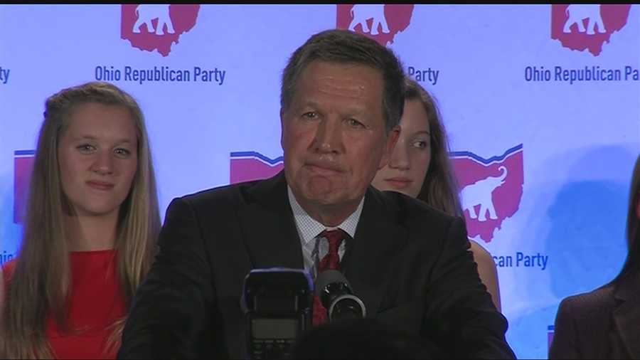 Ohio Gov. John Kasich won handily Tuesday after a series of missteps and negative revelations weakened FitzGerald's campaign and his ability to get out his message.