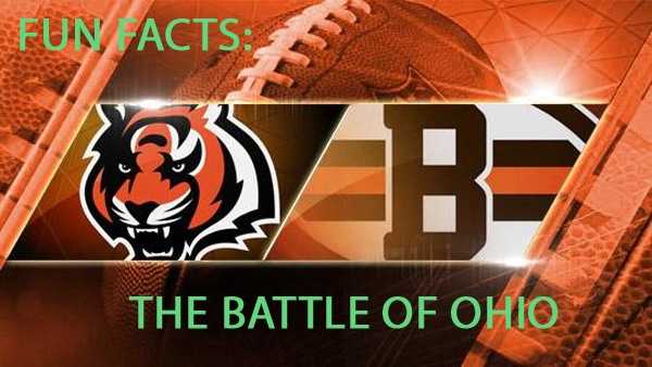 Fun Facts: Bengals & Browns: The Battle of Ohio