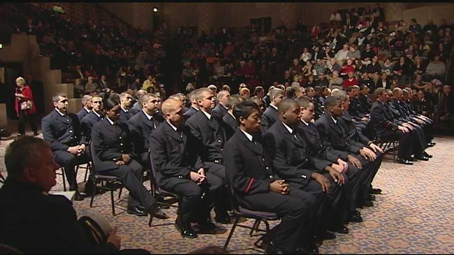 One of the largest groups of recruits in decades has been sworn in to the Cincinnati Fire Department. After six months of intensive training, the 113 Cincinnati Fire Class has made the trip from recruits, to fire fighters.