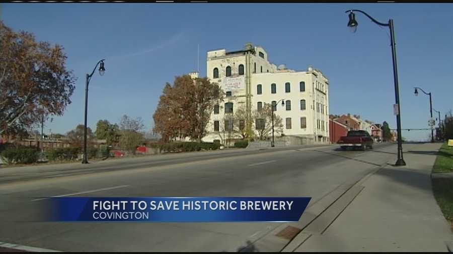 The Bavarian Brewery has been in Covington more than 100 years. The owers said there is no way to save the deteriorating building. People do not want the building demolished and they picketed Sunday to get their voices heard.