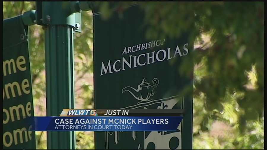 The four teenagers were at one time on the freshman football team at McNicholas High School.