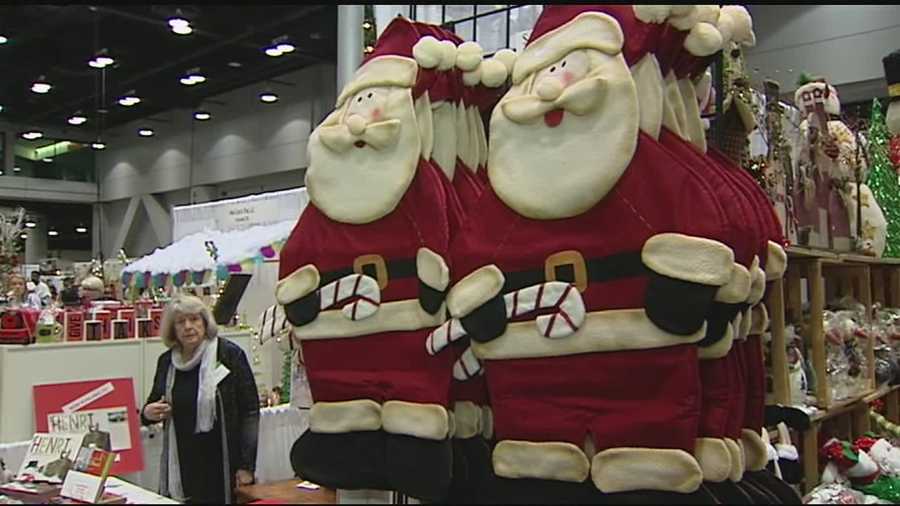 Let the Christmas shopping begin. The Holiday Market is back in downtown Cincinnati at the Duke Energy Convention Center. It’s a chance to shop from more than 300 boutiques and not only start your Christmas shopping, but maybe finish it as well.