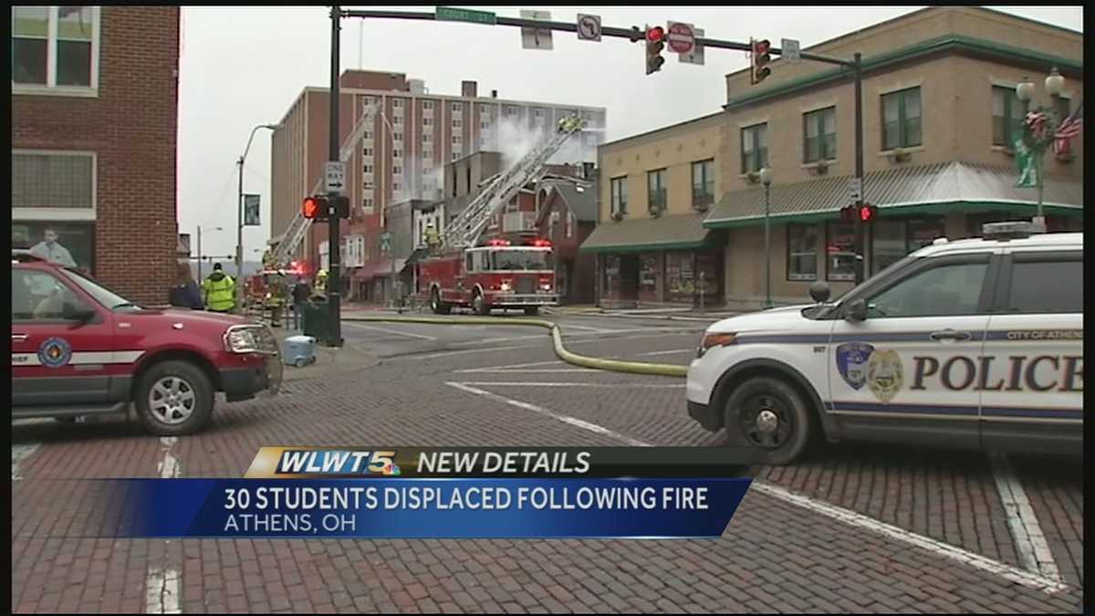 12 injured, several buildings damaged in fire near Ohio University