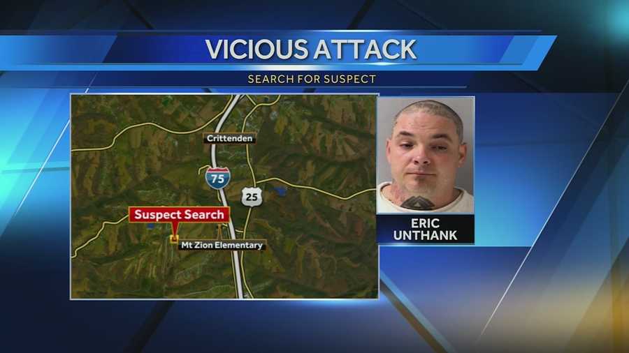 Police are several Northern Kentucky agencies are searching for a suspect in an attack on several people, including five people with special needs and a school bus driver.