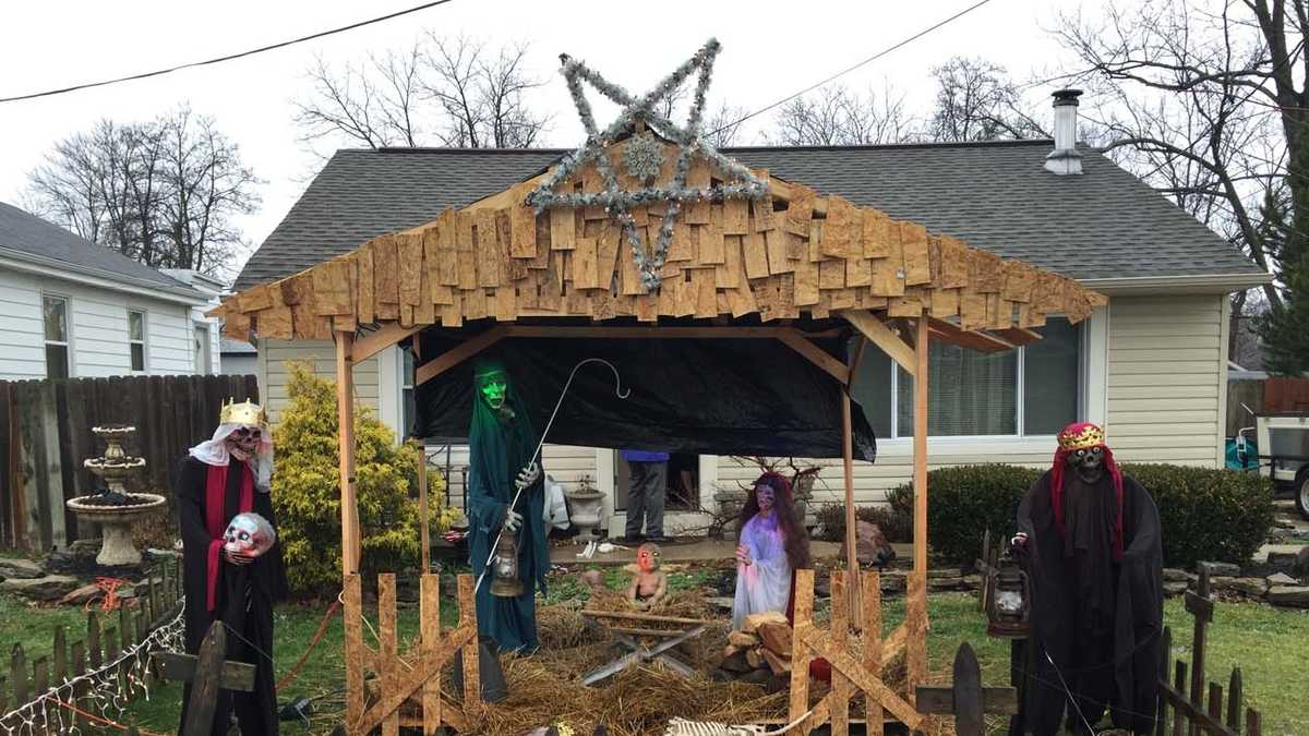 Photos Township orders zombie Nativity scene removed