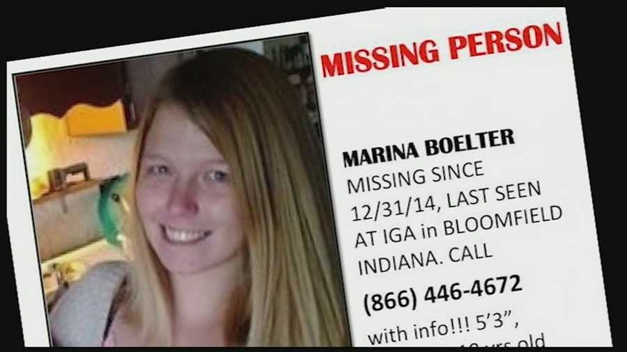 A search is underway in Bloomfield, Indiana, for an 18-year-old woman from Hamilton. Marina Boelter has been missing since New Year’s Eve.