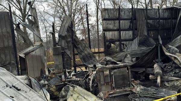 Photos: Trucks Burn In Clermont Co. Fire