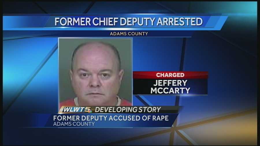 According to the sheriff's office, Jeffrey McCarty is charged with raping a minor.