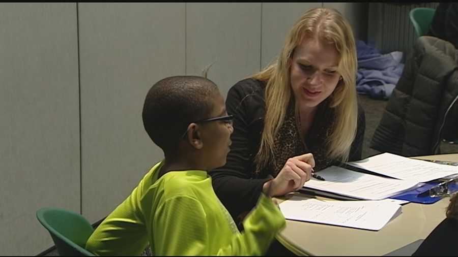 Students who stutter get help from professionals at Cincinnati Children's Hospital Medical Center, and they've found success through the Fluency Friday Program.
