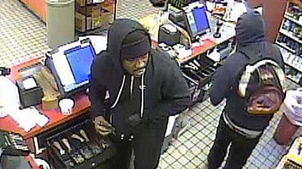 Police seek to ID suspects in 2 robberies