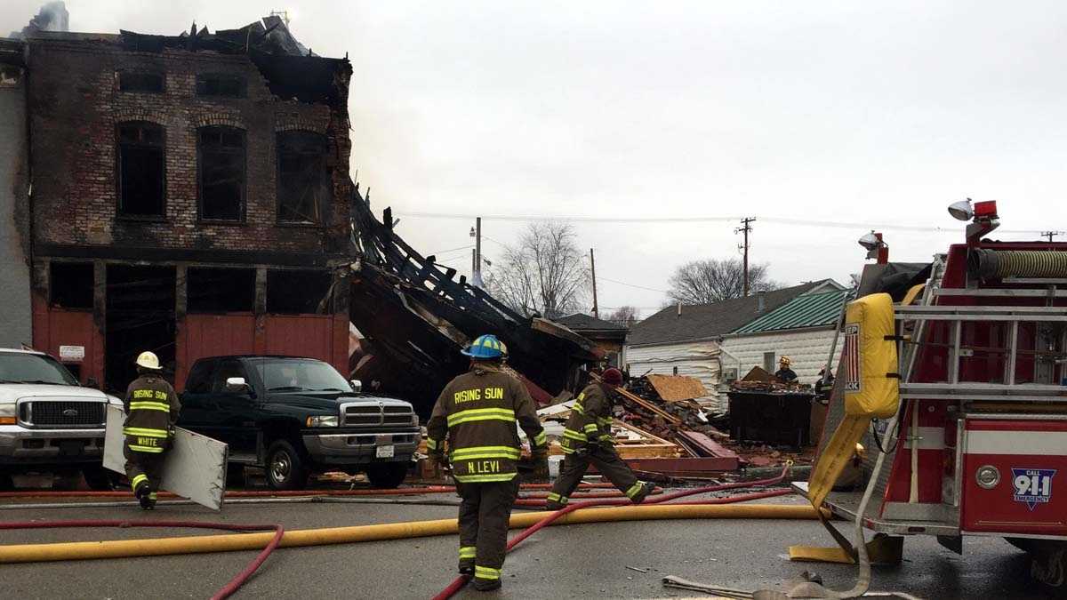 Photos Rising Sun fire