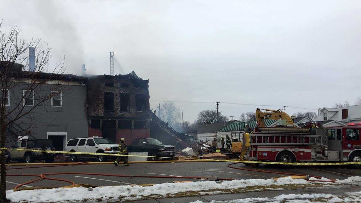 Photos Rising Sun fire