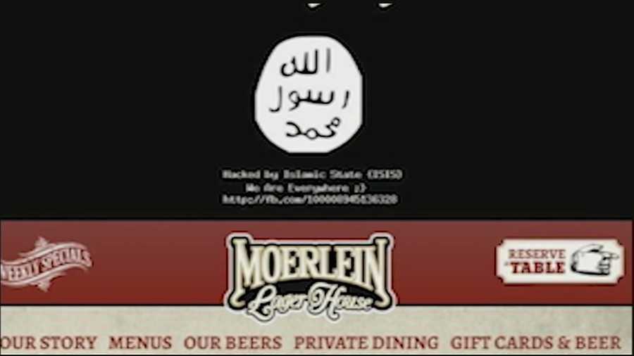 Montgomery Inn’s website is among numerous ones nationwide hacked by someone or some group claiming affiliation with ISIS.