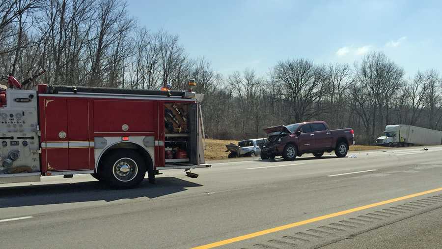 Images I75 crash near Crittenden
