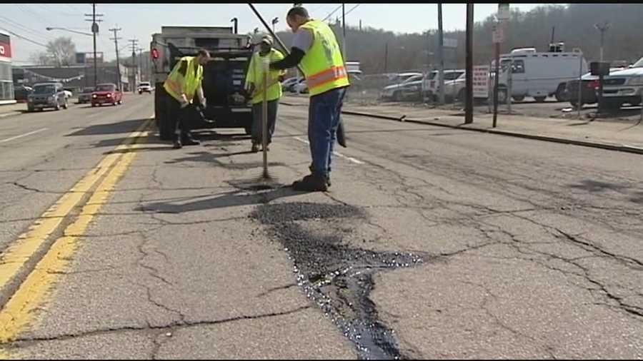 The winter season has left Greater Cincinnati roads peppered in potholes. Now begins the city's blitz to remedy all the blemishes in the roadway.
