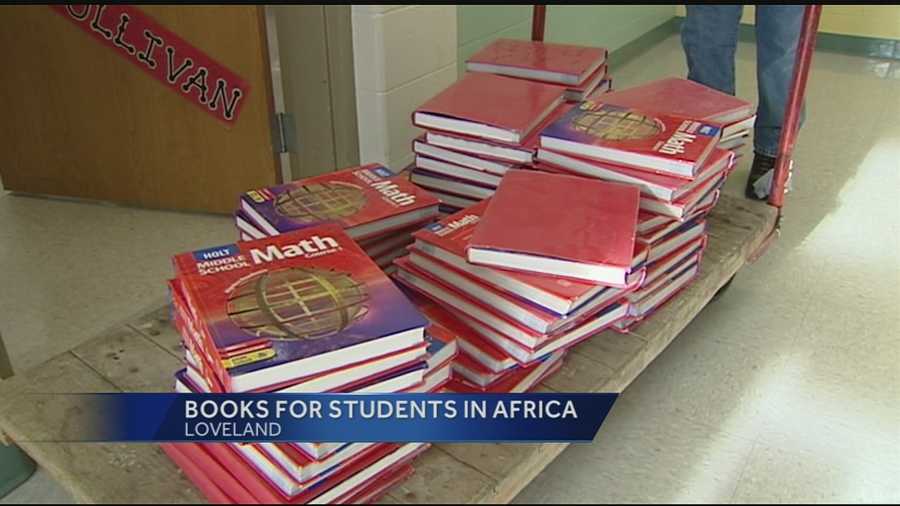 Carol Huxhold's daughter, Kayla, is a teacher in Namibia, Africa, serving with the Peace Corps. Huxhold wanted to help her daughter's students with new books.