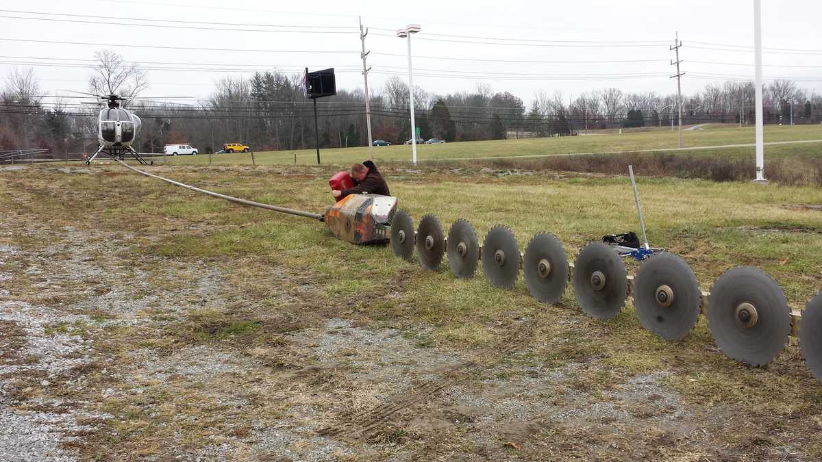 Photos Helicopter tree chainsaw