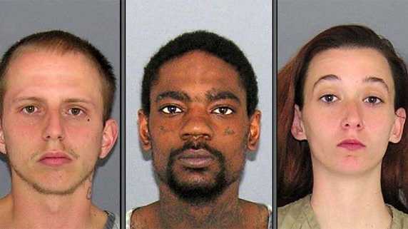 James Kirby Jr., 22, Mario Lewis, 26, Chasidy Brewer, 20