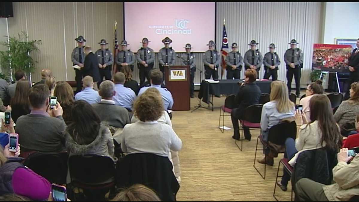 University of Cincinnati swears in 12 new police officers