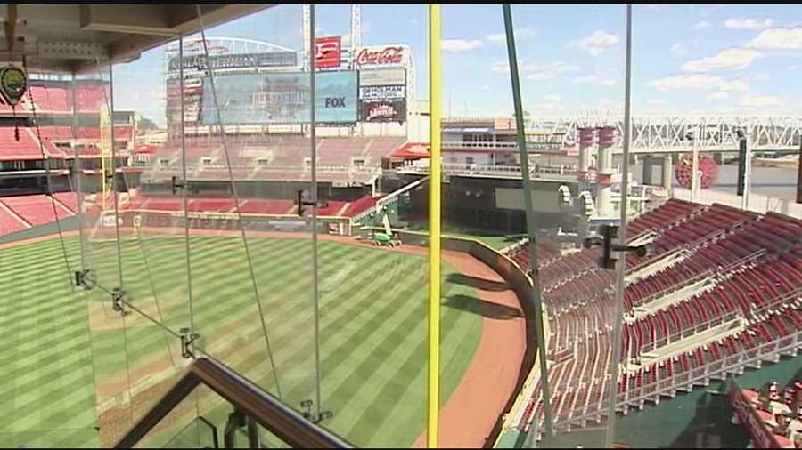 The first changes fans will notice are new Great American Ballpark signs outside the stadium.