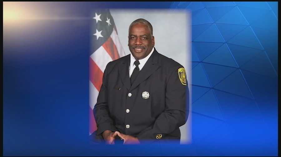 Firefighters from across the city, state and country filed into the convention center to comfort Gordon’s family and friends. At least 300 people were in line when the visitation began.