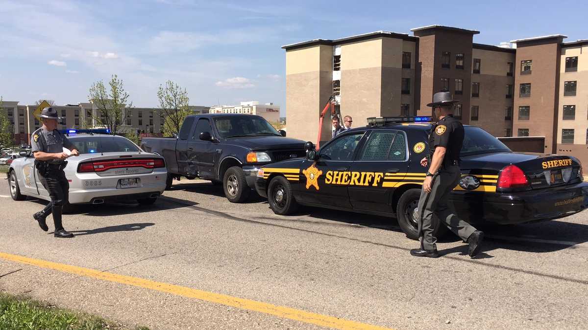 Photos: 3 in custody after police chase