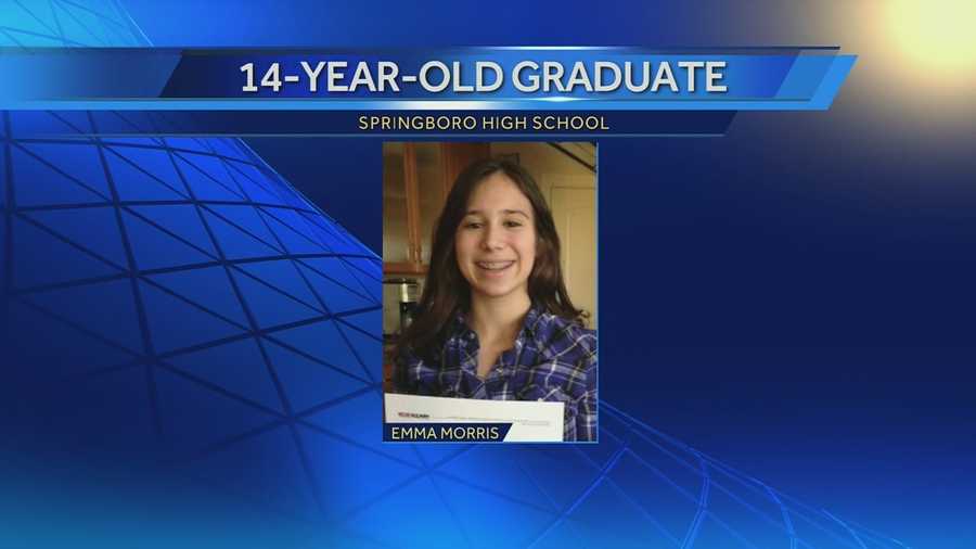 Springboro H.S. student set to graduate 4 years early