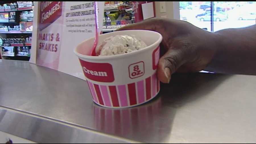 UDF stores are celebrating with 75-cent single dip ice cream cones.