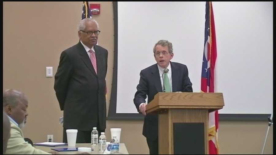 Ohio Attorney General Mike DeWine says police departments need to increase education and training before hiring officers.