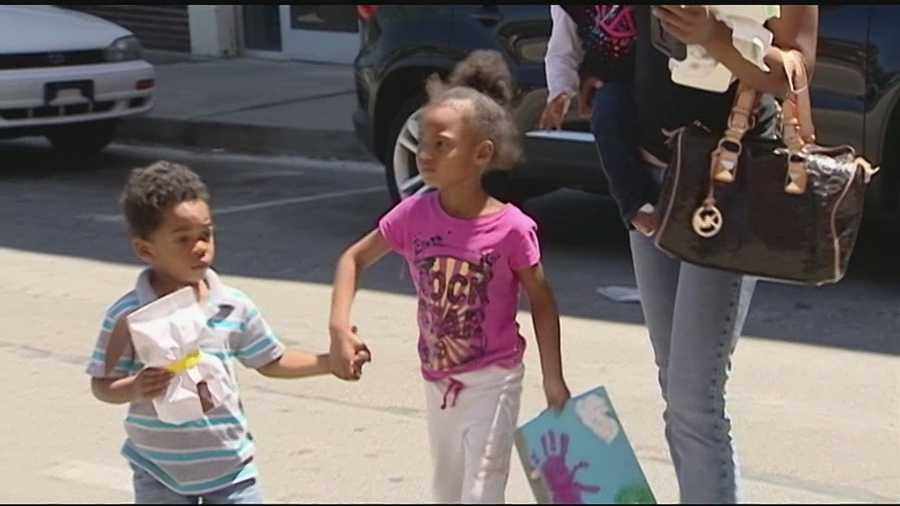 A Northern Kentucky mother says childcare workers left her daughter alone for hours in an empty van.