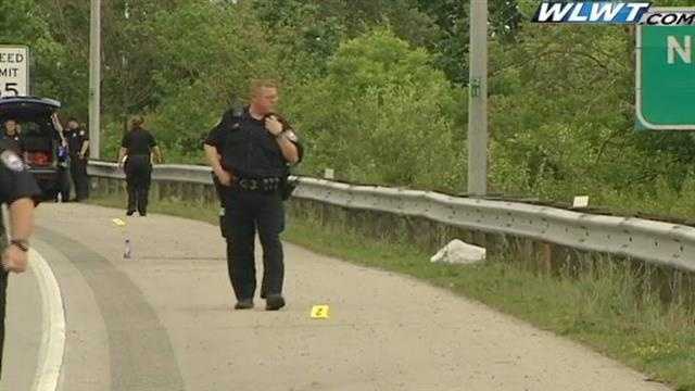 Photos: Shooting at I-75 Lockland split