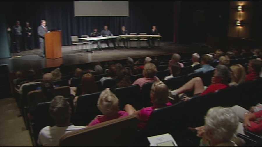 The Hamilton County Sheriff's Department hosted the first of two regional heroin forums on Wednesday night before a crowd of more than 100 at the Anderson Center off Five Mile Road.