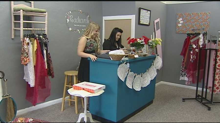 Two students in Harrision decided to open up their own clothing store before starting college in the Fall.
