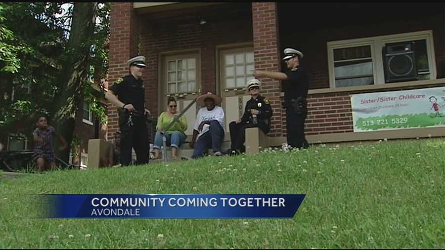 District Four Capt. Maris Harold said building partnerships with community groups like Cincinnati Works is crucial in fighting crime and violence.