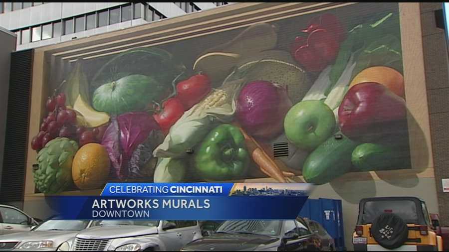 New and improved art murals are popping up all over downtown as well as neighborhoods in the Cincinnati area.