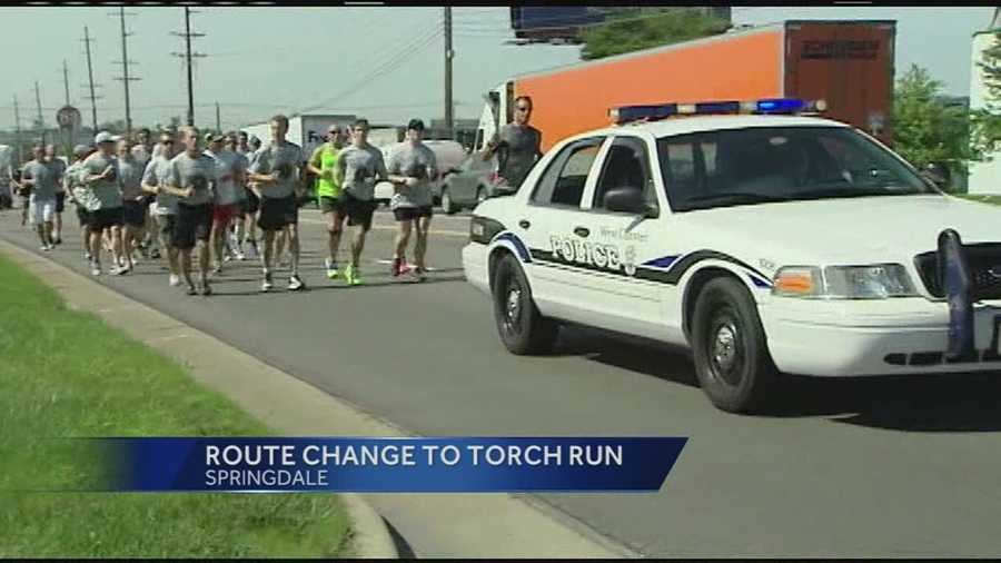 The run for Special Olympics that runs through Cincinnati each year is being moved out of respect for Officer Sonny Kim.