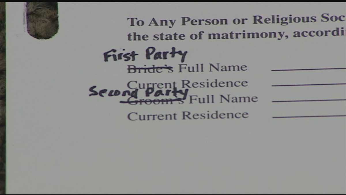 County Clerks Working Out Details Wording On Same Sex Marriage Licenses