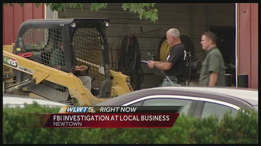 The FBI was at two locations on Round Bottom Road on Tuesday as part of a sealed warrant investigation.