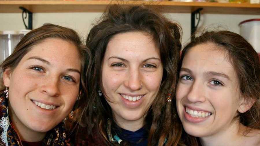 Erin, 22, Megan, 25, and Kelsi Andrews-Sharer, 16,
